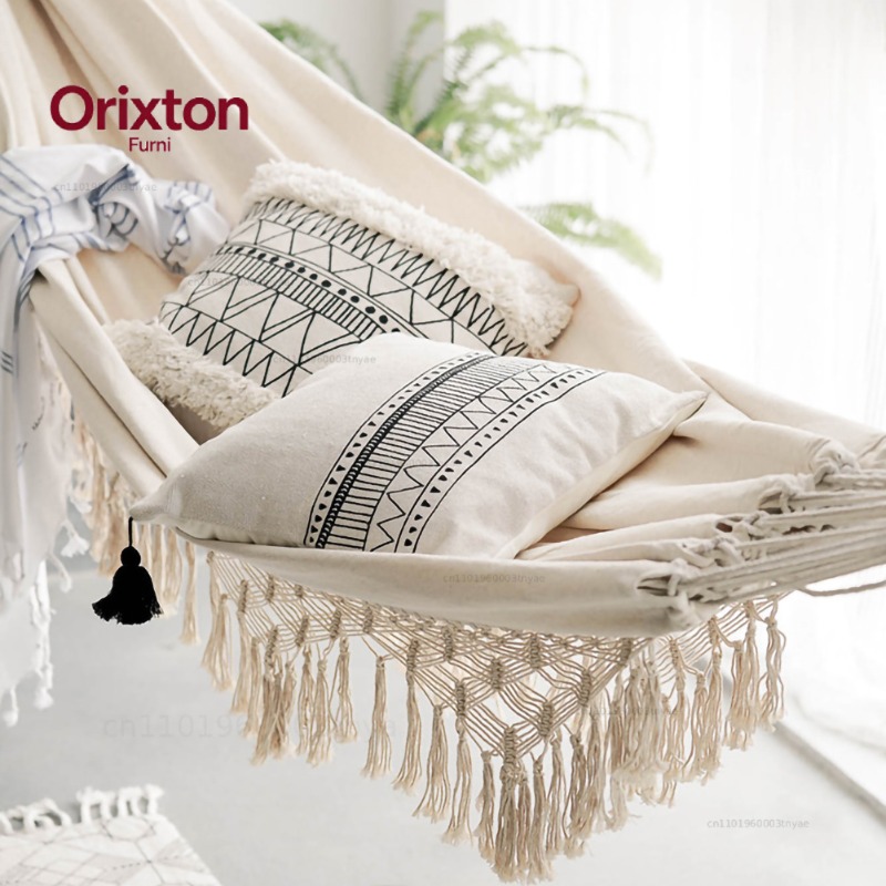 Outdoor Furniture Quality Brands - Large 2 Person Hammock Boho Style