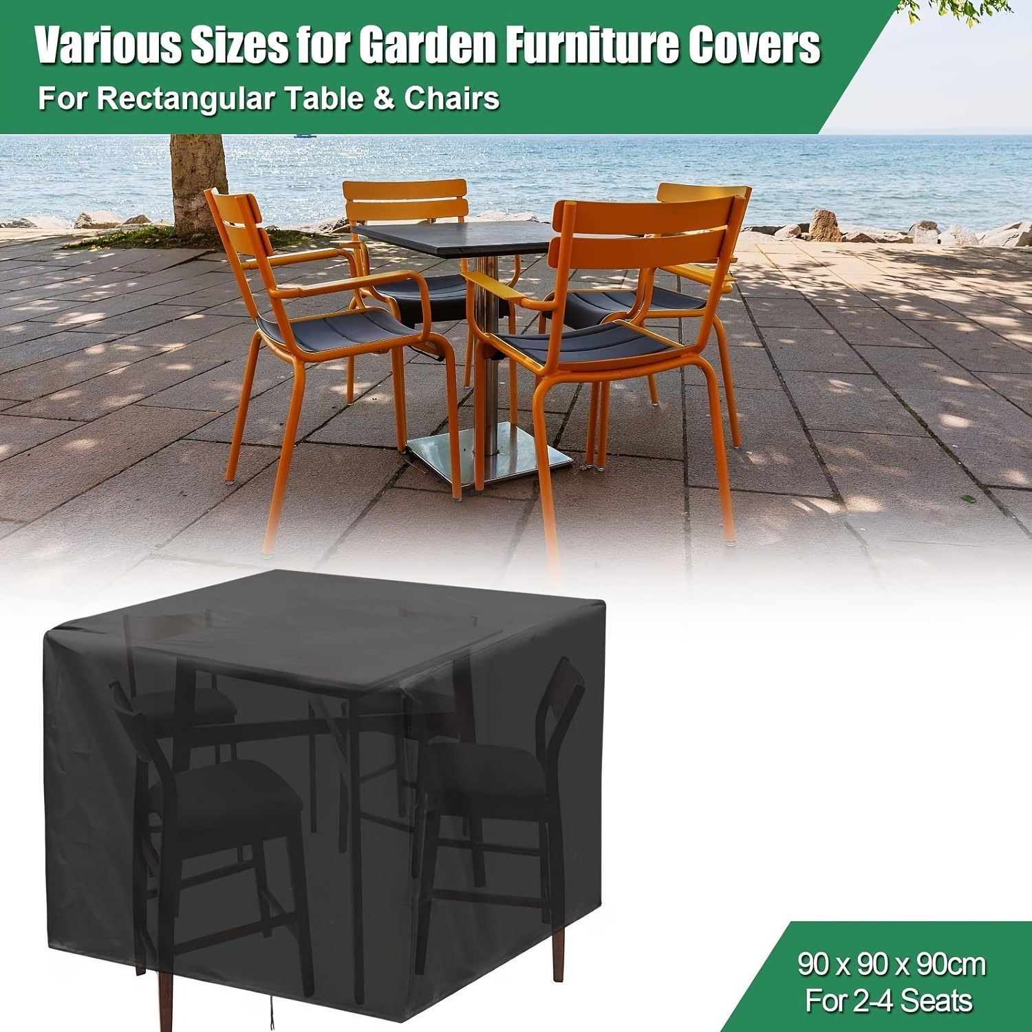 Outdoor Furniture Heavy - Heavy-Duty 210D Outdoor Garden Furniture Cover