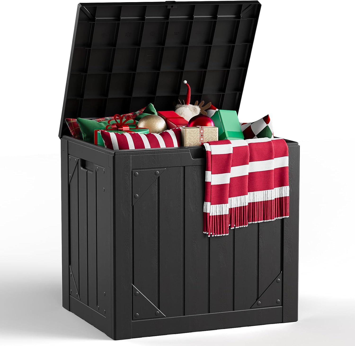 Garden Storage Box - 30 Gallon Outdoor Storage Box with