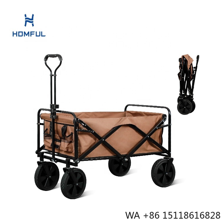 Outdoor Furniture Set - HOMFUL Fishing Bollerwagen Collapsible Folding Camping