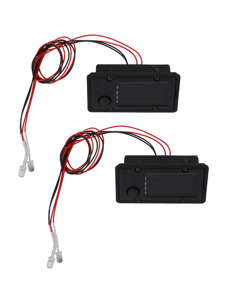 Garden Storage Box - 2pcs Solar Light Boxes Replacement Top