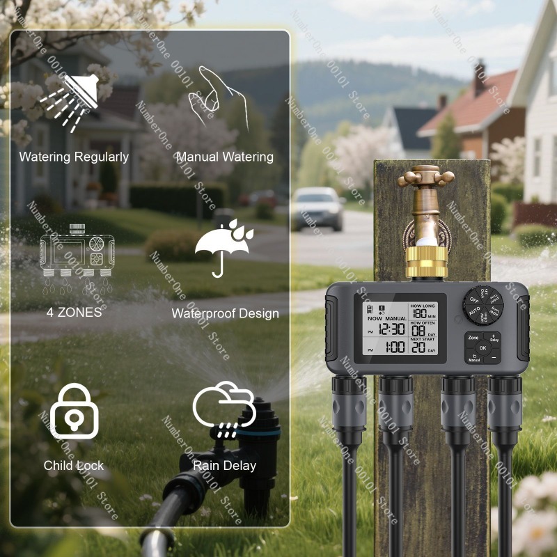 Outdoor Furniture Zone - New Outdoor Intelligent 4 Zone Automatic