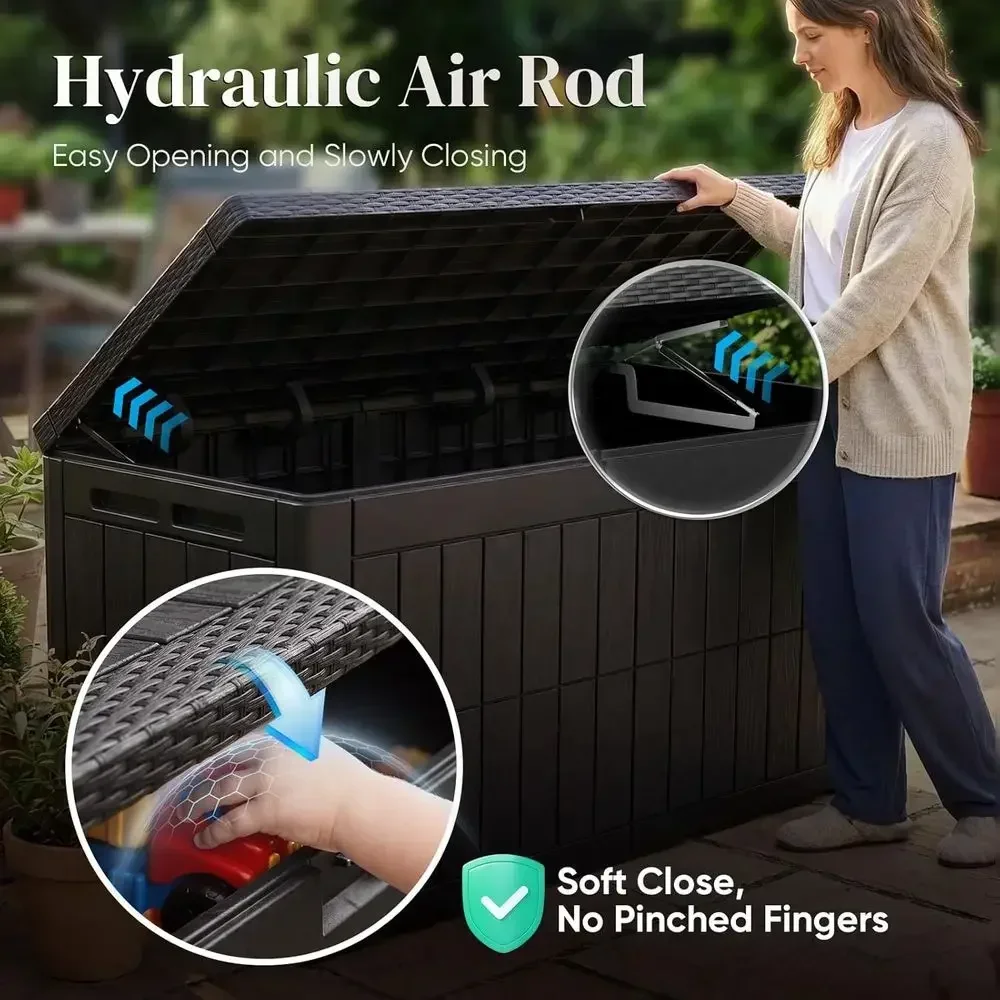 Large 120 Gallon Deck Storage  - Garden Storage Box review and price