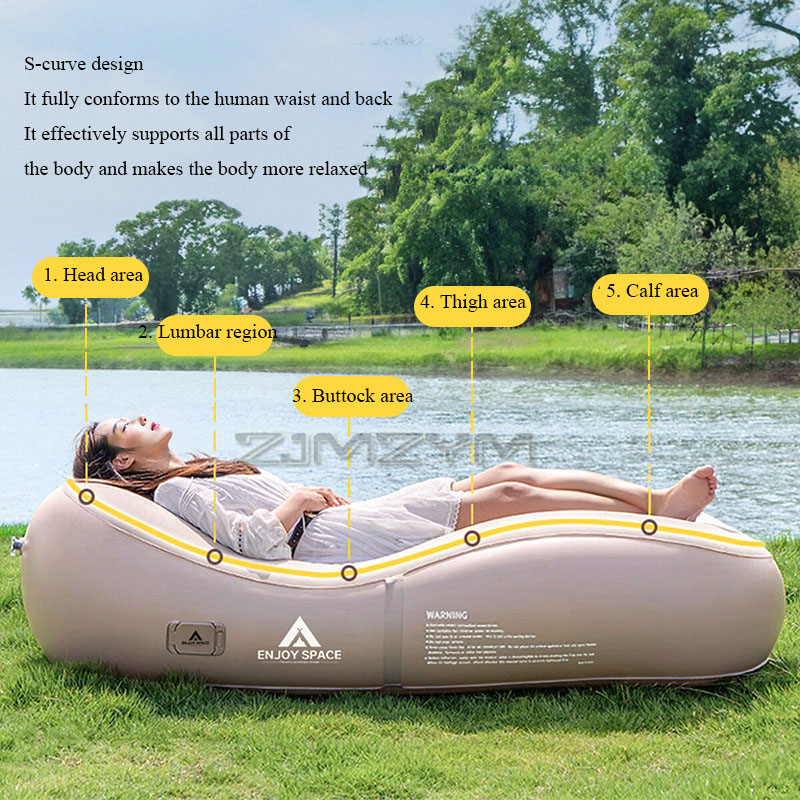 Automatic Inflatable Lazy Sofa - Outdoor Furniture Lounge Set review and price