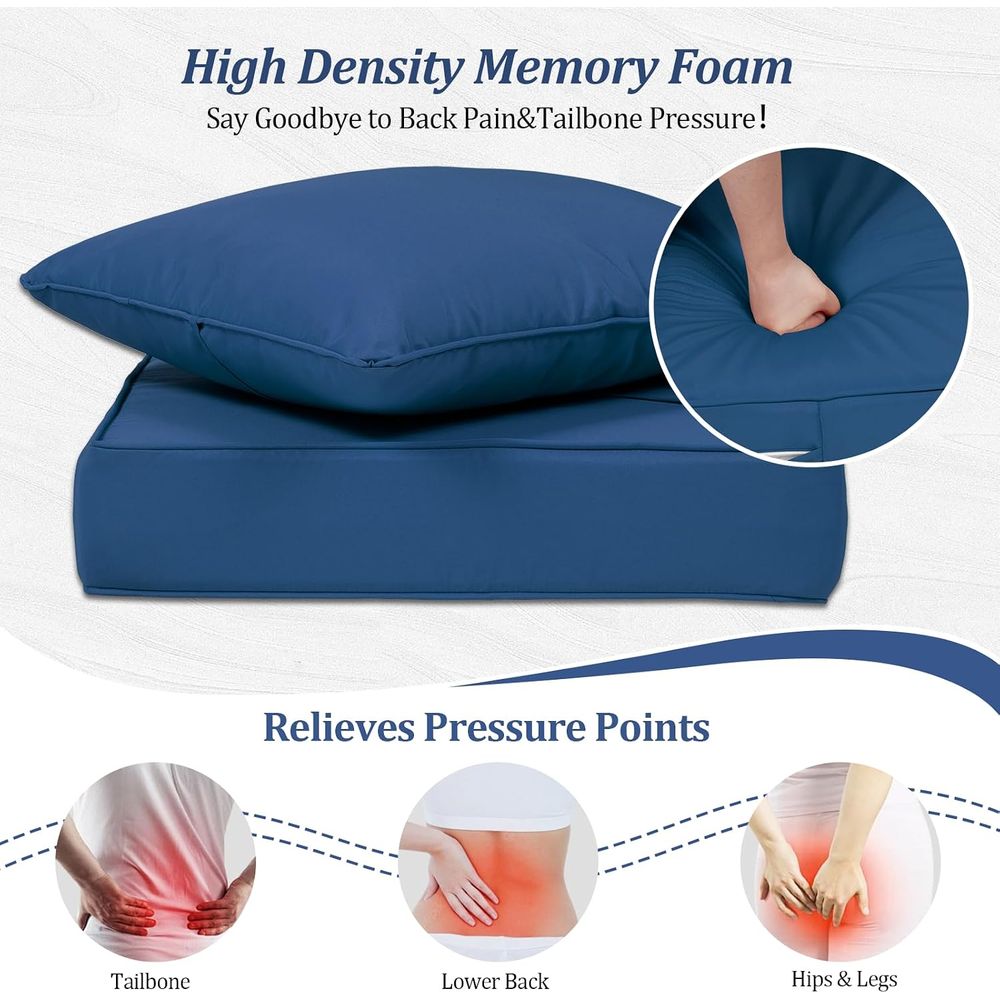24x24 Outdoor Deep Seat Cushio - Outdoor Furniture Waterproof review and price