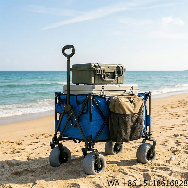 Foldable Metal Beach Wagon Qui - Outdoor Furniture Metal review and price