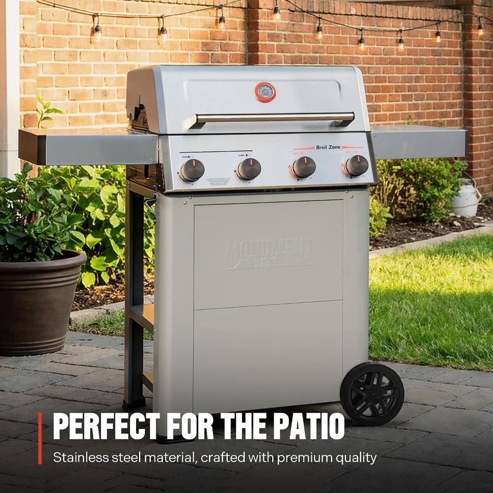 Stainless Steel Gas Grill & Co - Outdoor Furniture Zone review and price