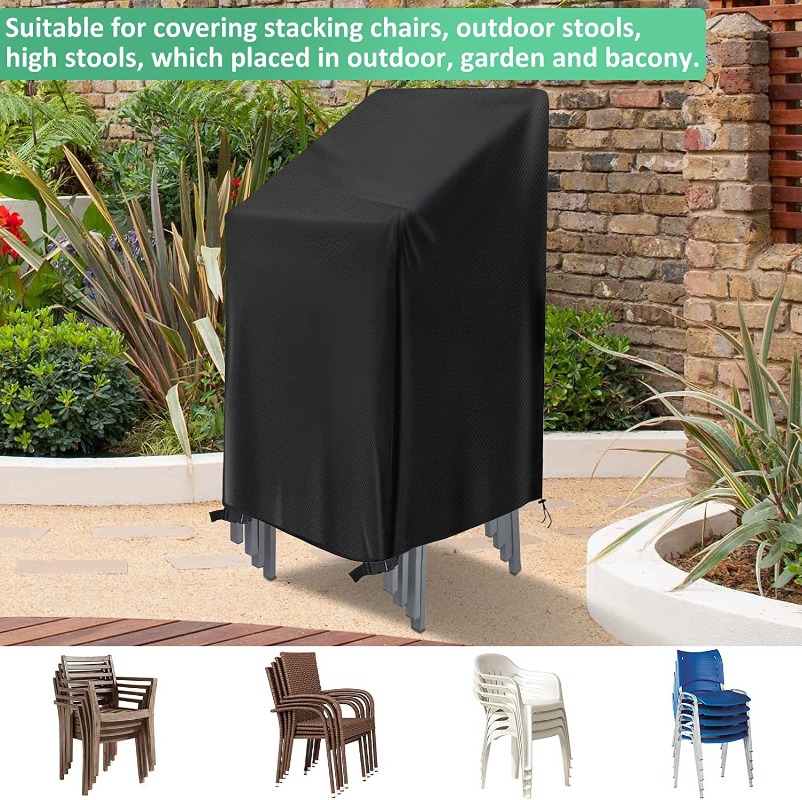 1/2/PCS Stacked Chair Dust Cov - Outdoor Furniture Waterproof review and price