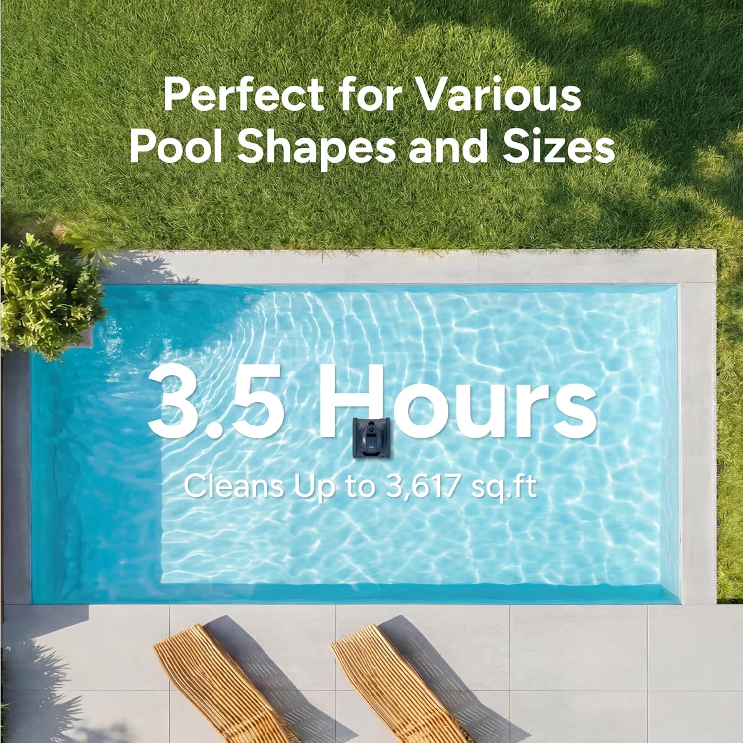 Robotic Pool Cleaner KN Series - Outdoor Furniture Metal review and price