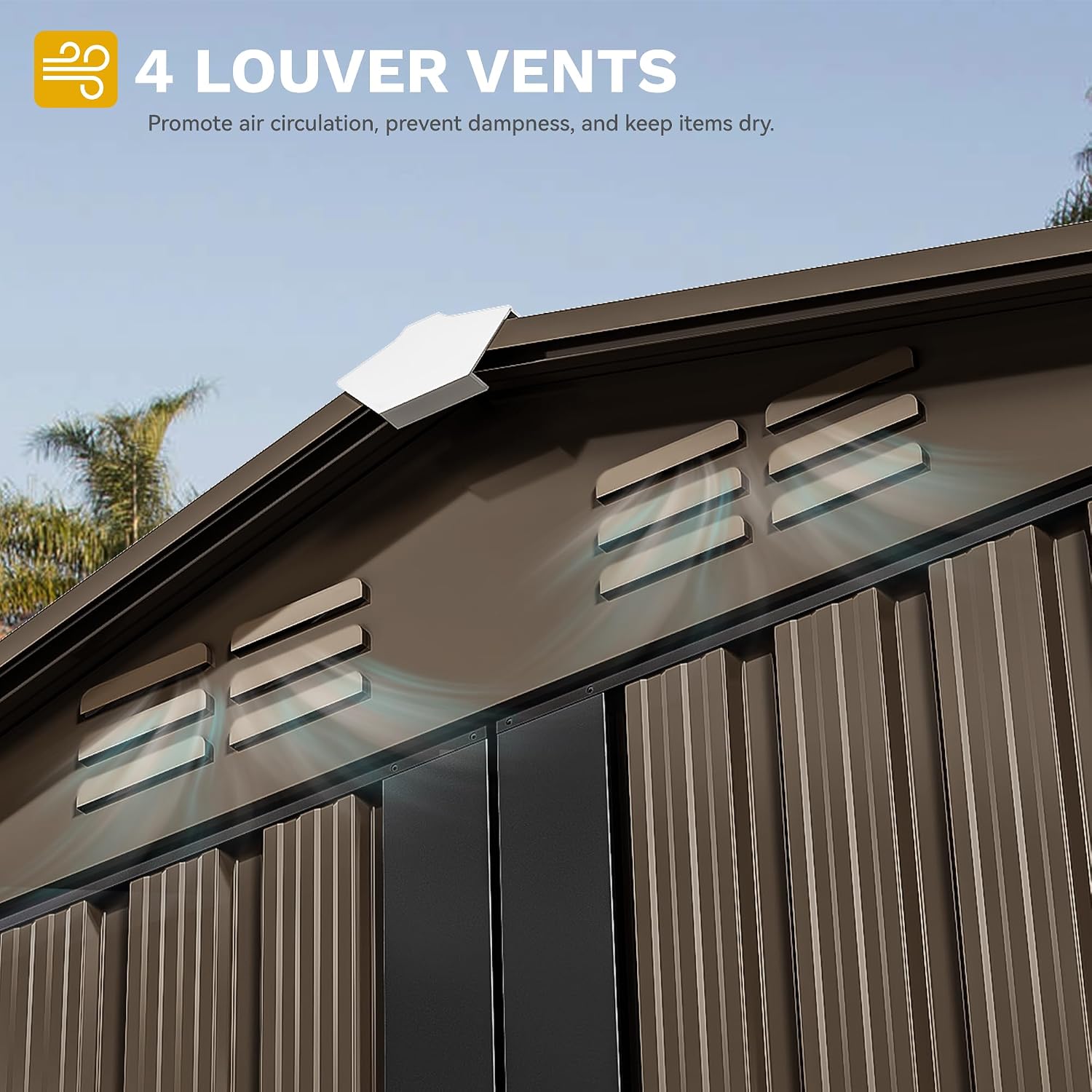 6x4ft Metal Outdoor Storage Sh - Outdoor Furniture Metal review and price