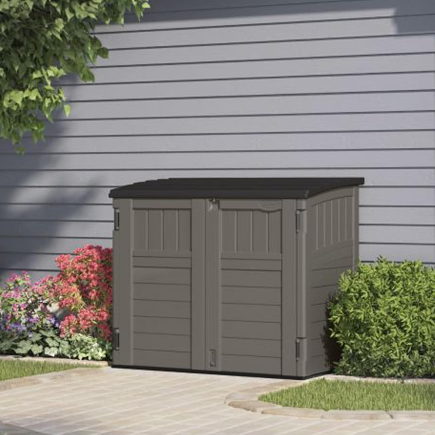 Outdoor Storage Shed For Backy - Garden Storage Box review and price