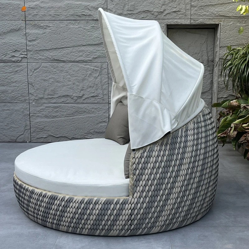 Daybed,Anti-UV Rustproof Round - Outdoor Furniture Lounge Set review and price