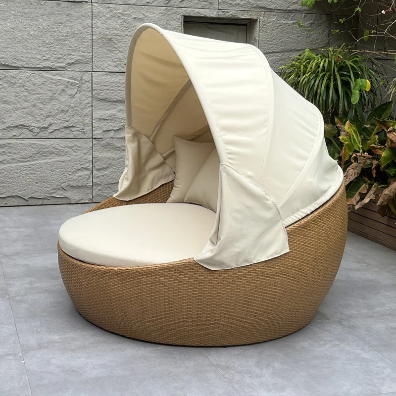 Daybed,Anti-UV Rustproof Round - Outdoor Furniture Lounge Set review and price