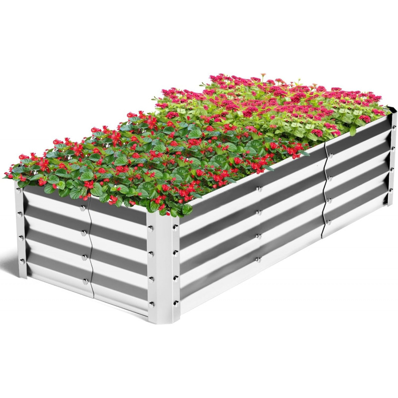 Large Bottomless Galvanized Ga - Garden Storage Box review and price