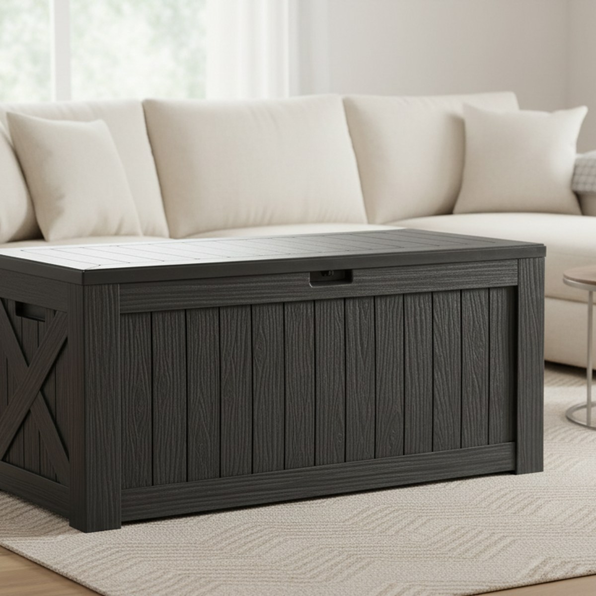 Large 120 Gallon Outdoor Deck  - Garden Storage Box review and price
