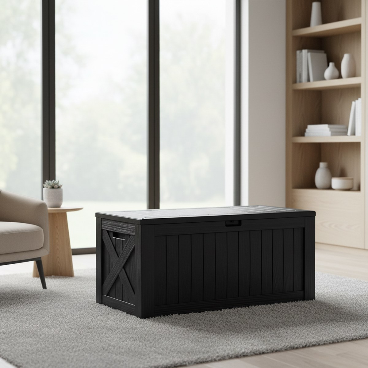 Large 120 Gallon Outdoor Deck  - Garden Storage Box review and price