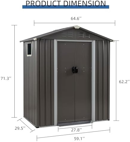 JY QAQA 5x3 FT Metal Outdoor G - Outdoor Furniture Metal review and price