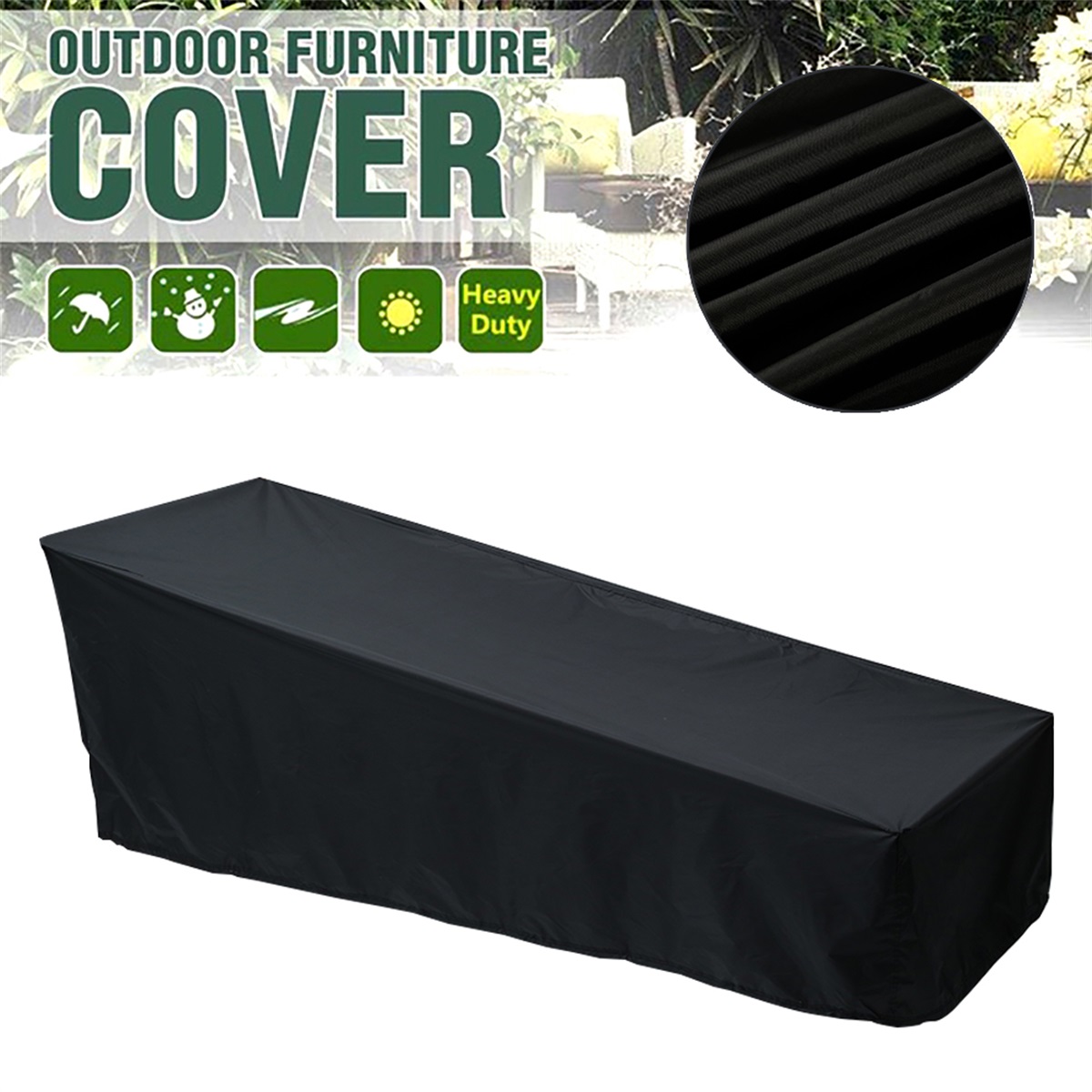Outdoor Garden Sunbed Cover Su - Outdoor Furniture Lounge Set review and price