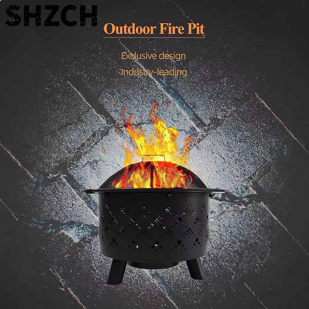 Outdoor Charcoal Brazier Heati - Outdoor Furniture Metal review and price