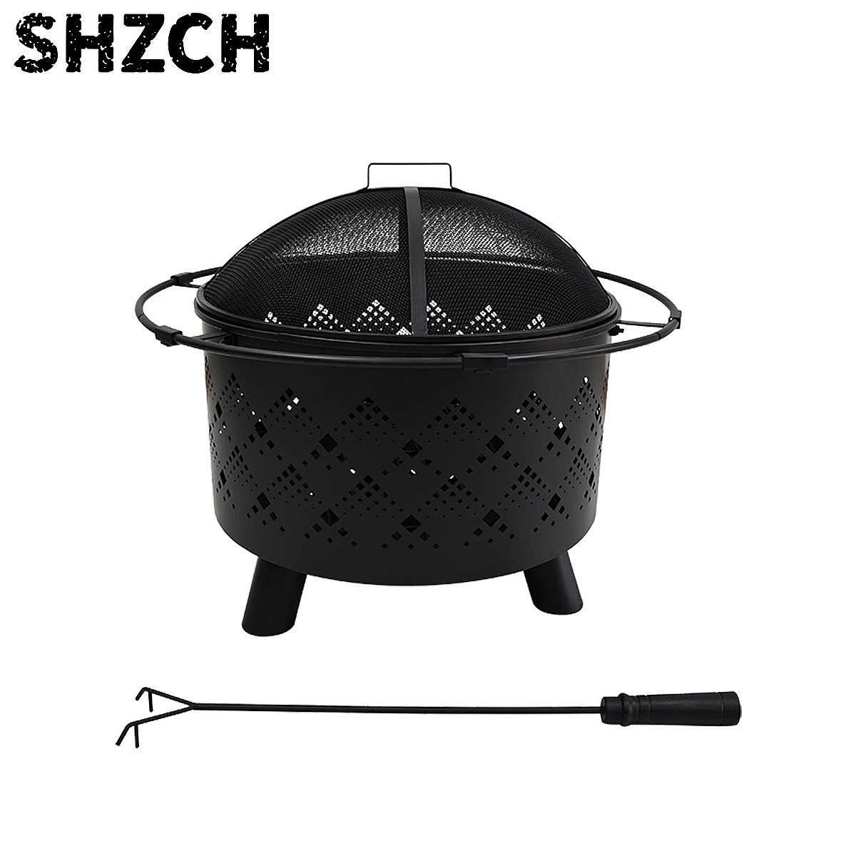 Outdoor Charcoal Brazier Heati - Outdoor Furniture Metal review and price