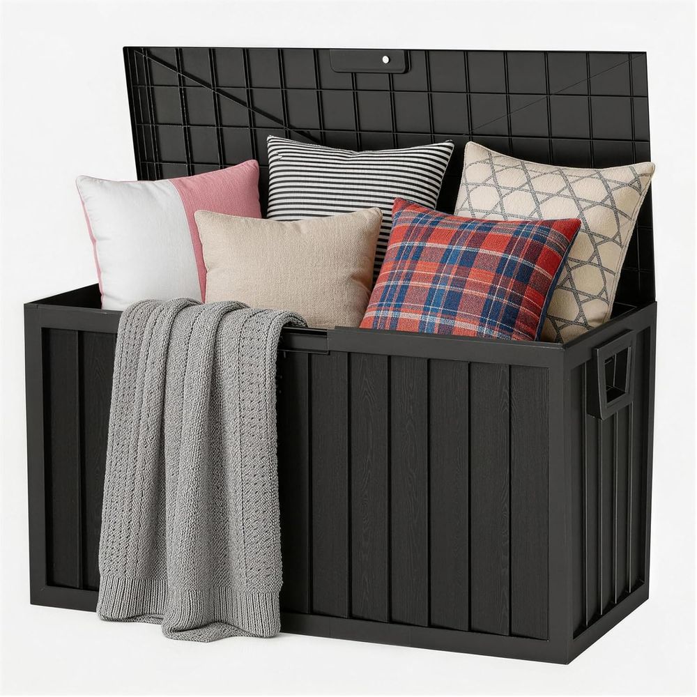 75 Gallon Outdoor Storage Box  - Garden Storage Box review and price
