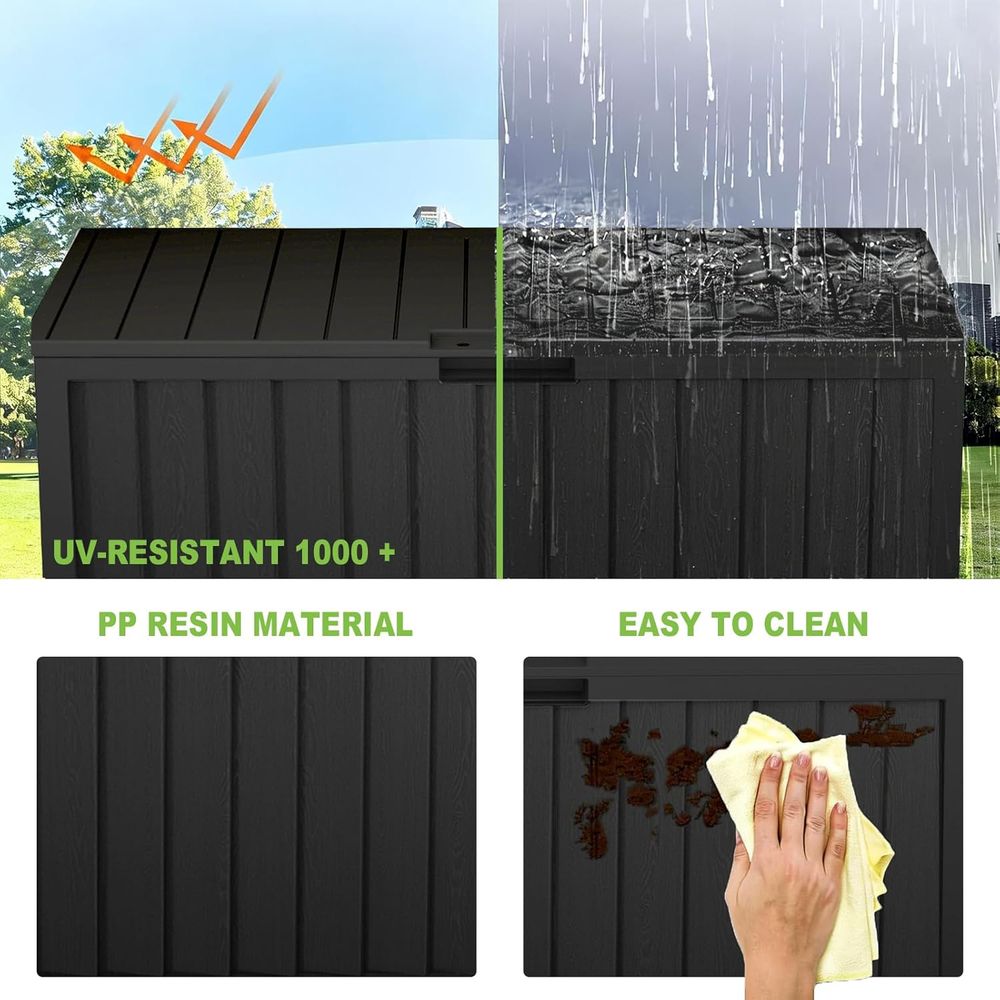 75 Gallon Outdoor Storage Box  - Garden Storage Box review and price