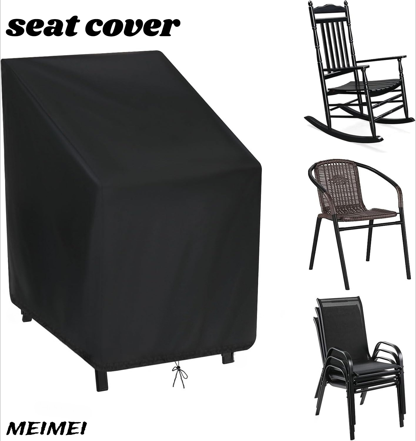 Stacked Chair Dust Cover Stora - Outdoor Furniture Waterproof review and price