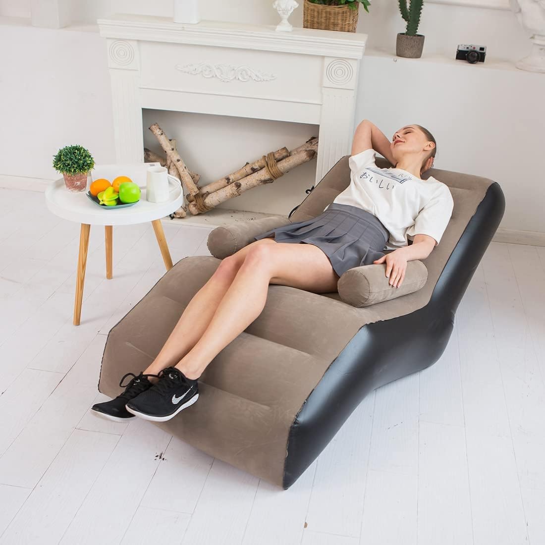 Folding Lazy Sofa,Inflatable L - Outdoor Furniture Lounge Set review and price