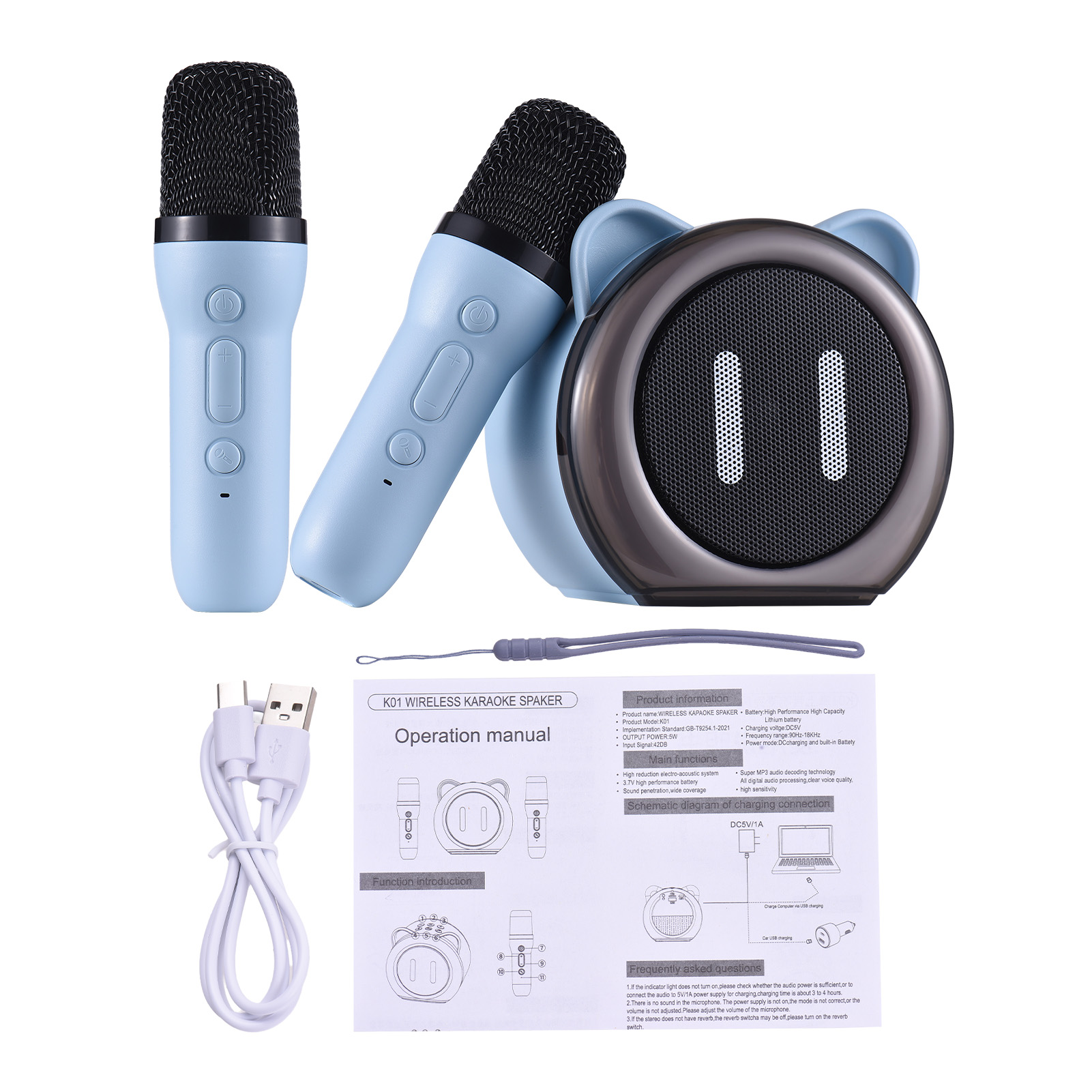 Karaoke Machine with 2 Wireles - Outdoor Furniture Set review and price