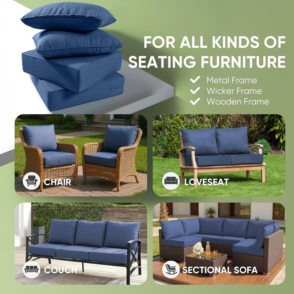 Outdoor Furniture Cushions, 6  - Outdoor Furniture Waterproof review and price